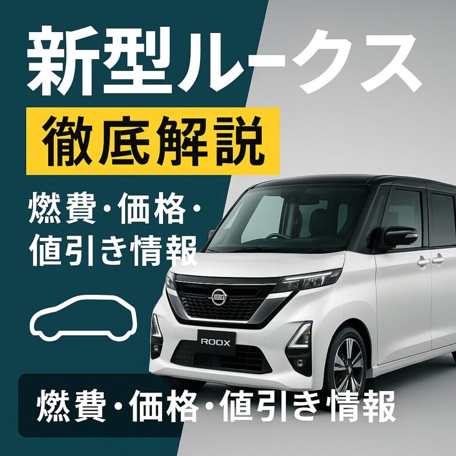 日産ルークスの新型モデル解説。燃費や価格、値引き情報を紹介